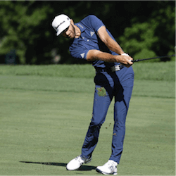 Finks Dream Comes True Teeing Off With The Pros