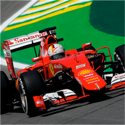 Sebastian Vettel Takes F1 Brazil Victory