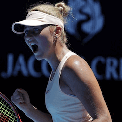 Marta Kostyuk Sets A New Record At AO