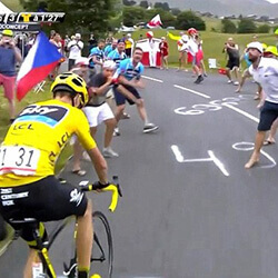 Froome Once Again Faces Backlash From Fans