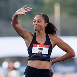 Allyson Felix Selected For Record Ninth Time
