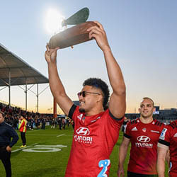 Super Rugby Aotearoa Trophy Broken